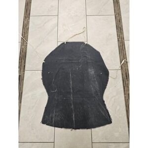 Canvas Work Apron Mens One Size Black Shop Utility Protective Bib Heavy Duty